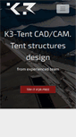 Mobile Screenshot of k3-tent.com
